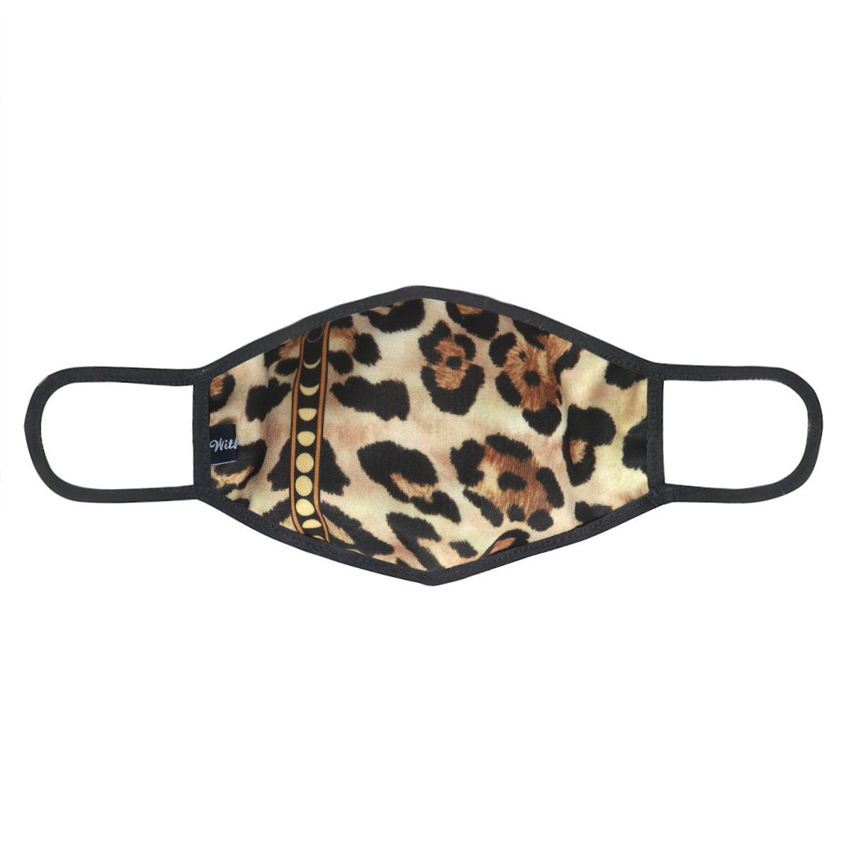 Multi Brown Leopard 3-Layered Face Cover-PM0243