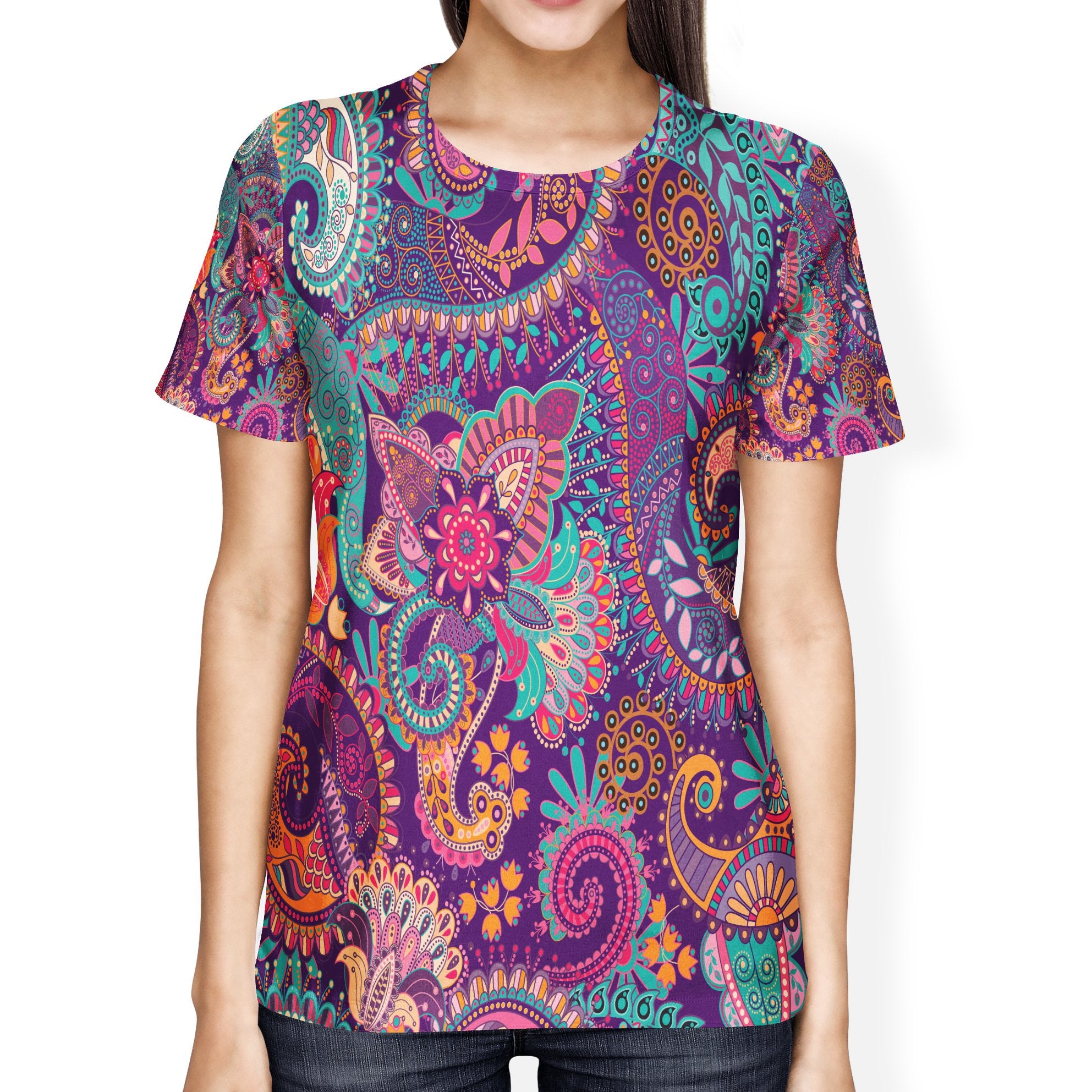 Paisley Mandala Ladies' T-shirt