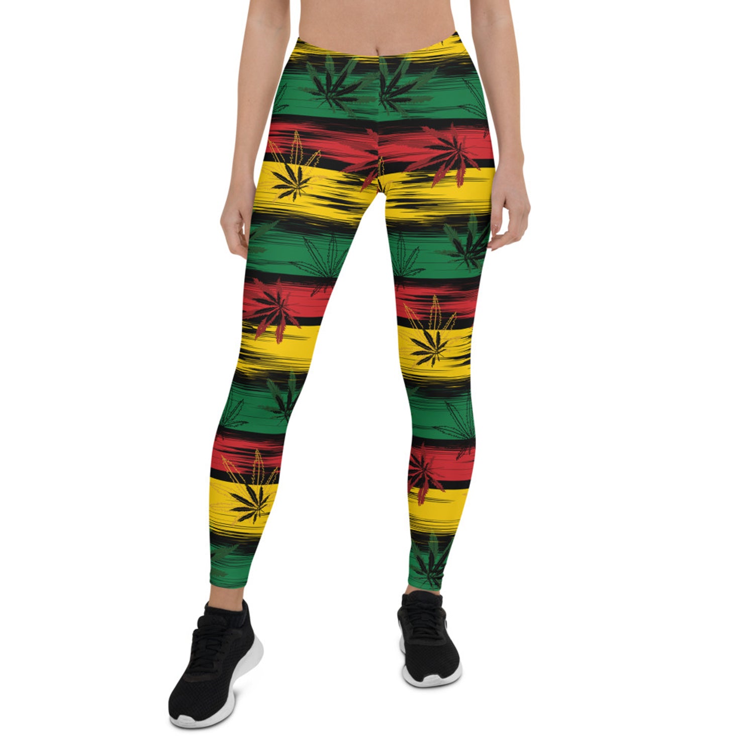 Womens Reggae and Cannabis Leggings