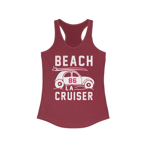 LA Beach Cruiser Racerback Tank Top