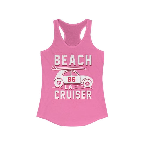 LA Beach Cruiser Racerback Tank Top