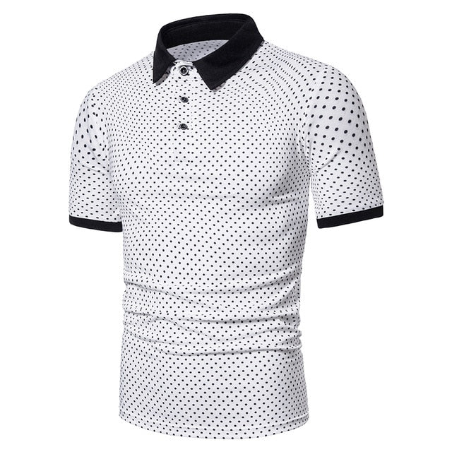 Men Polo Men Shirt Short Sleeve Polo Shirt Contrast Color Polo New Clothing Summer Streetwear Casual Fashion Men Tops