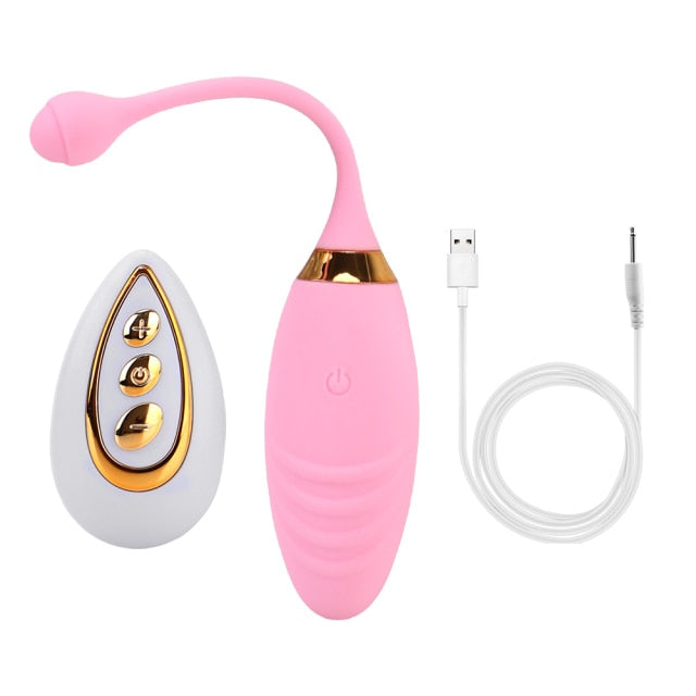 10 Speeds Jump Egg Vibrator Vibrating Egg Silicone Wireless Remote Anal Clitoris Stimulation Sex Toys for Women Adult Products