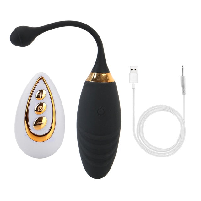 10 Speeds Jump Egg Vibrator Vibrating Egg Silicone Wireless Remote Anal Clitoris Stimulation Sex Toys for Women Adult Products