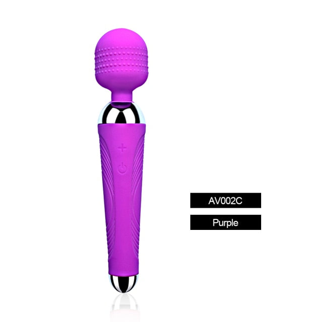 Wireless Dildos AV Vibrator Magic Wand for Women Clitoris Stimulator USB Rechargeable Massager Goods Sex Toys for Adults 18