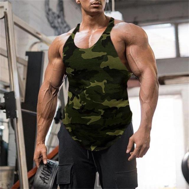 Gym Tank Top Men Fitness Clothing Mens Bodybuilding Tank Tops Summer Gym Clothing for Male Sleeveless Vest Shirts Plus Size