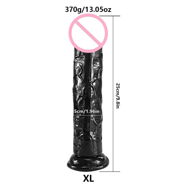 Realistic Dildo For Women Soft Jelly Suction Cup Dildo Anal Big Penis Anal Plug Crystal Dildo Female Sex Toys Erotic Adult 18+